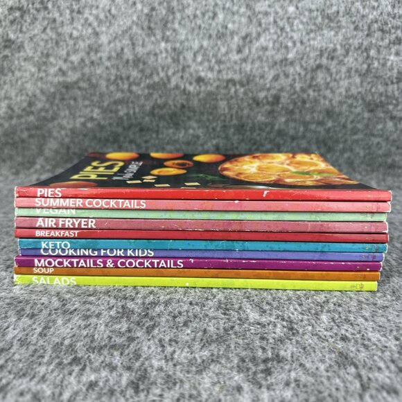 ✅ Simple Cookbook Lot Of 10 Vegan Keto Pies Air Fryer Breakfast Salads Mocktails - Picture 6 of 10